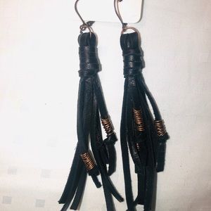 Handmade Leather Earrings